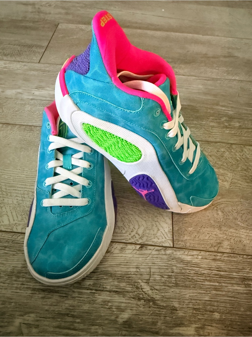 Jordan Tatum 2 Wave Runner GS Hyper Jade Shoes 4.5Y Women’s 6